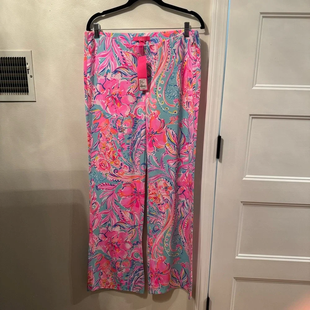 Georgia May Palazzo Pants in Isla De Coco - Picture 2 of 4